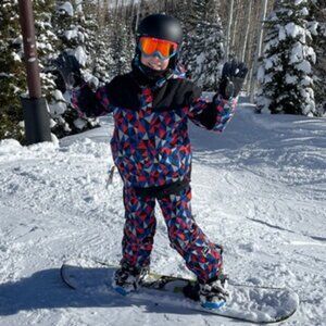 Ride Snowboard Jacket & Pants Matching Set - Youth Size Small 7 -8